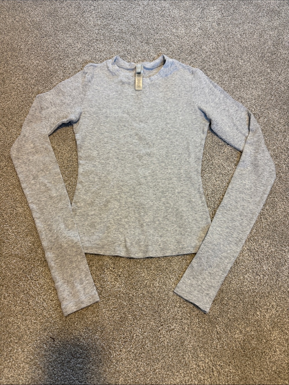 SKIMS Cotton Rib Long Sleeve T-shirt